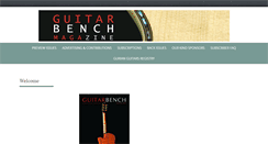 Desktop Screenshot of guitarbench.com